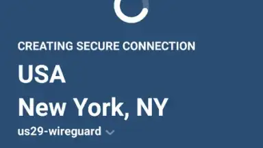 Screenshot von Mullvad VPN 1