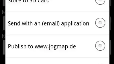 Screenshot von Open GPS Tracker 4