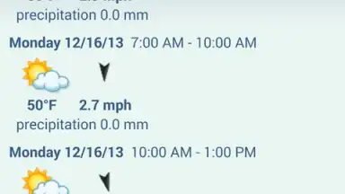 Screenshot von Intelligent Weather 5