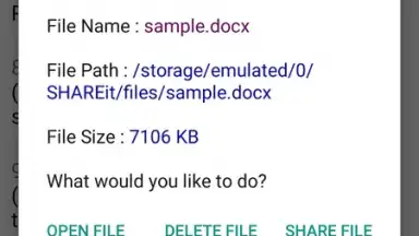 Screenshot von Docx Reader 9