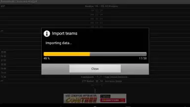 Screenshot von Basketball Livescore Widget 1