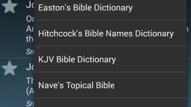 Screenshot von The Bible Dictionary 5