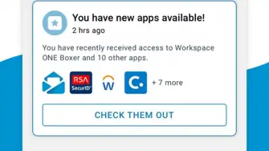 Screenshot von AirWatch Agent 13
