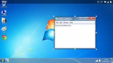 Screenshot von Win7 Simu 5