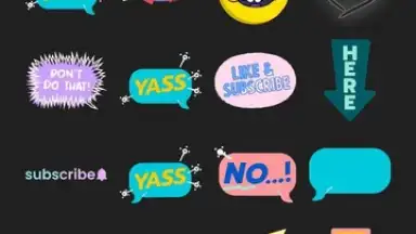 Screenshot von YouTube Create 3