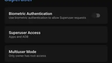 Screenshot von Magisk Delta 6