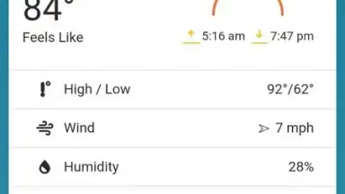 Screenshot von VIP Weather 8