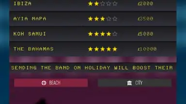 Screenshot von Superstar Band Manager 1