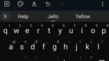 Screenshot von HeliBoard 4