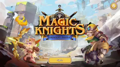 Screenshot von Magic Knights-Dragon Arena 1