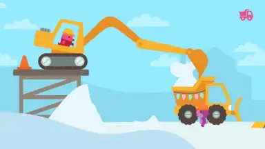 Screenshot von Sago Mini Holiday Trucks and Diggers 8