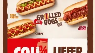 Screenshot von Burger King Deutschland 1