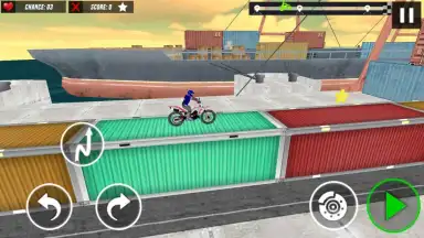 Screenshot von Bike Stunt Ramp Race 3D 3
