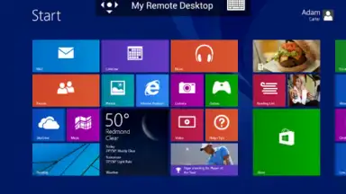 Screenshot von Remote Desktop 8 2