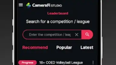 Screenshot von CameraFi Studio 5