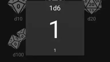 Screenshot von RPG Simple Dice 10