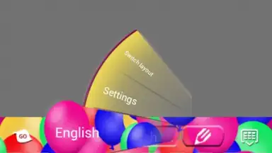 Screenshot von Balloons Keyboard 7