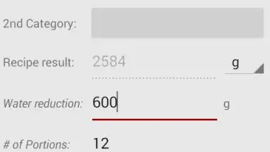 Screenshot von Calories! 3
