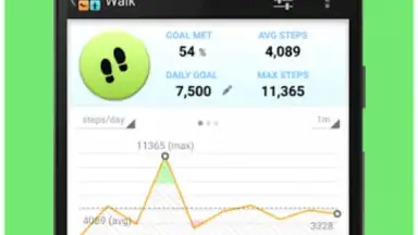 Screenshot von Шагомер 4