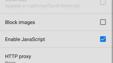 Screenshot von 8G Internet Browser 2