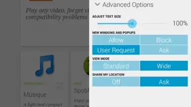 Screenshot von Atlas Web Browser 5