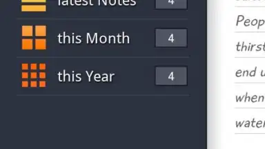 Screenshot von Notes Plus 5