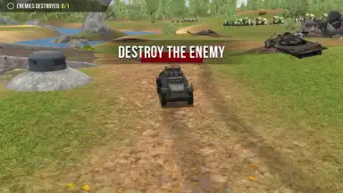 Screenshot von World of Artillery 4