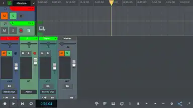 Screenshot von n-Track Studio 10