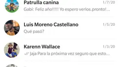 Screenshot von WhatsApp Messenger 24