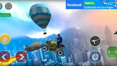 Screenshot von Police Bike Stunts Games 4