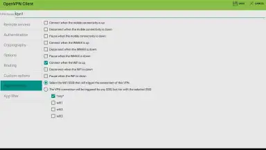 Screenshot von OpenVPN Client Free 10
