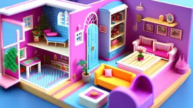 Screenshot von Doll House Design Doll Games 3