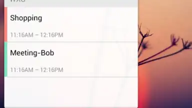 Screenshot von GO Calendar Widget 7