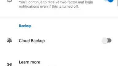 Screenshot von Microsoft Authenticator 11
