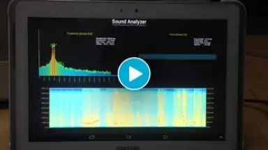 Screenshot von SoundAnalyzer 1