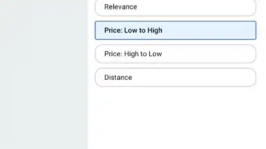 Screenshot von OLX 16
