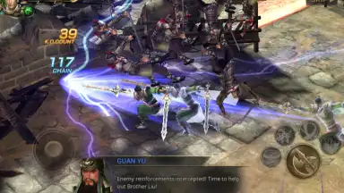 Screenshot von Dynasty Warriors Unleashed 9