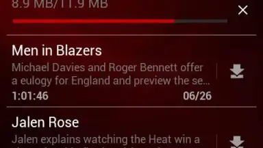 Screenshot von ESPN Radio 5