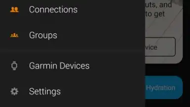 Screenshot von Garmin Connect 9