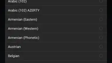 Screenshot von External Keyboard Helper Demo 1