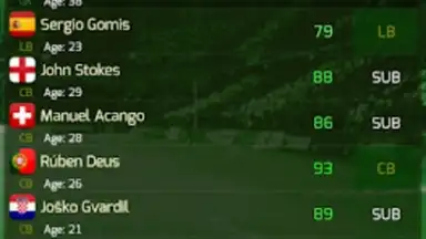 Screenshot von True Football 3 7
