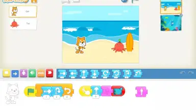 Screenshot von ScratchJr 4