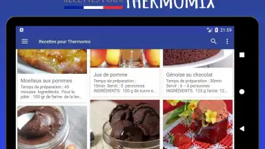 Screenshot von Recettes pour Thermomix 9
