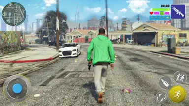 Screenshot von Grand Gangster: Rope hero City 4