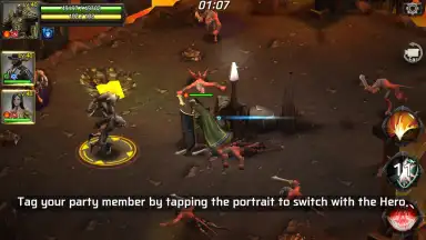 Screenshot von Ultimate Heroes 1