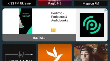 Screenshot von Радіо Україна 5