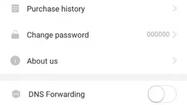 Screenshot von SGreen VPN 3
