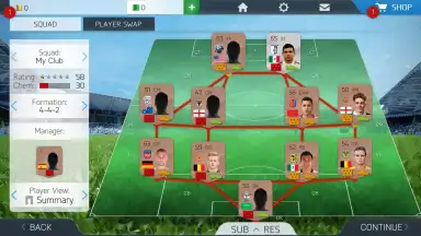 Screenshot von FIFA 16 Ultimate Team 2