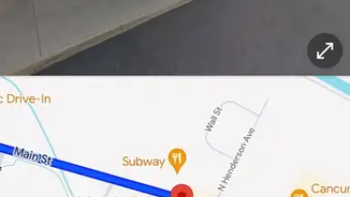 Screenshot von Google Maps 3