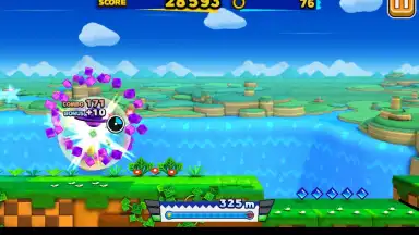 Screenshot von Sonic Runners Revival 3